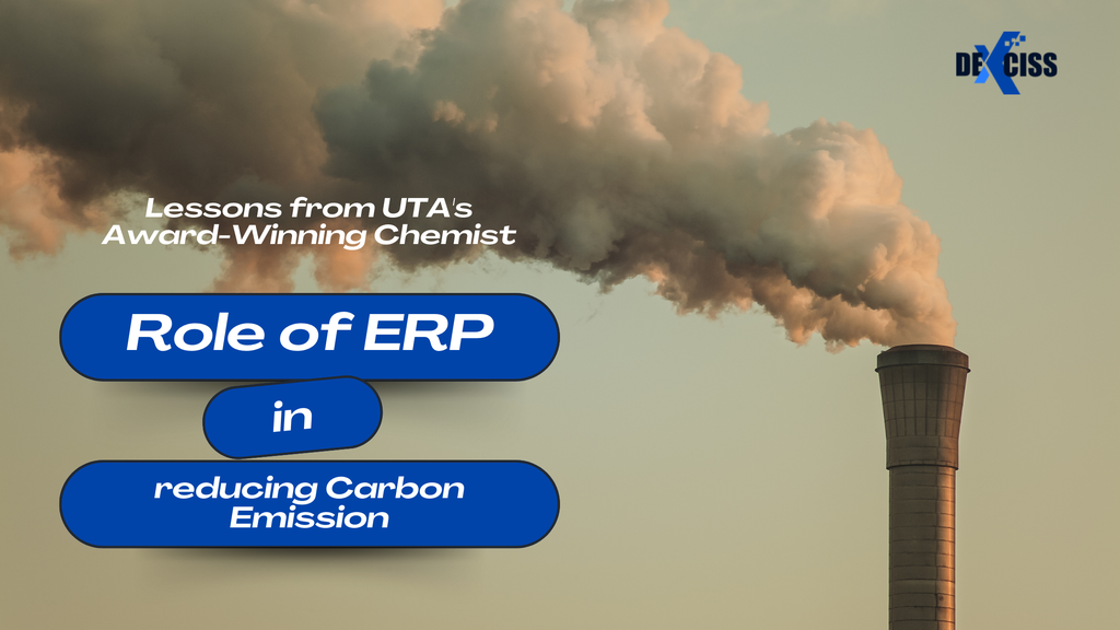 Role of ERP in Reducing Carbon Emission - Cover Image